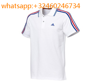 polo adidas blanc
