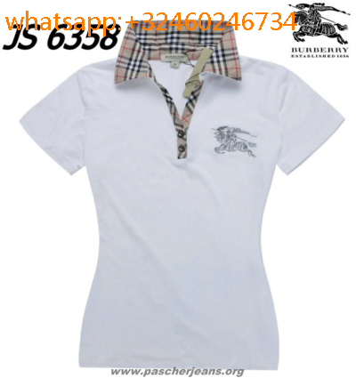 polo burberry femme pas cher