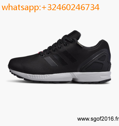 zx flux jaune fluo