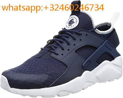 nike huarache bleu noir