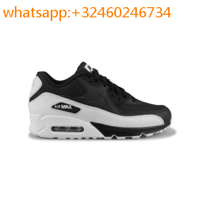 air-max-90-essential-homme-noir-et-blanche,nike-air-max-90-premium-homme,Nike Air Max 90 Essential gris noir et blanc - Chaussures Baskets