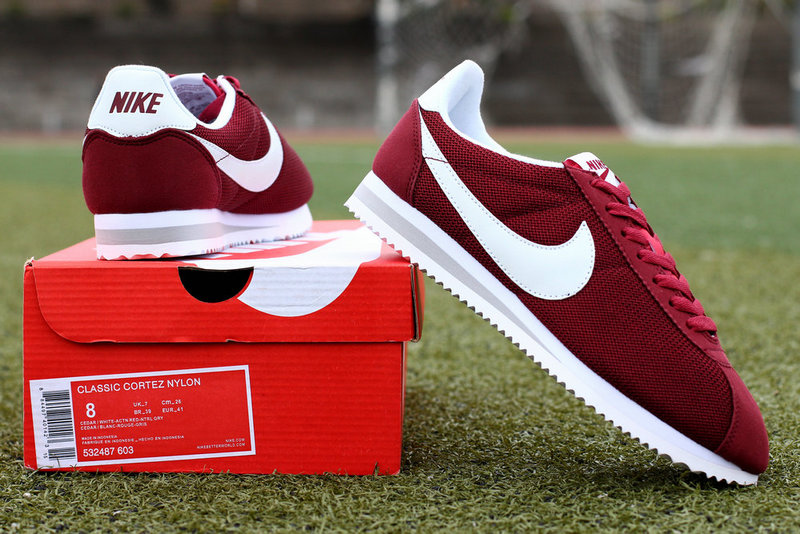 nike cortez rouge femme